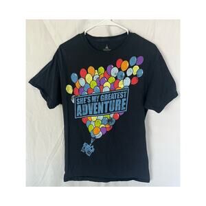 Disney Parks Pixar Up Shirt She's my greatest adventure Adult size medium